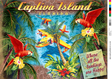 Captiva Island Clipper Sign